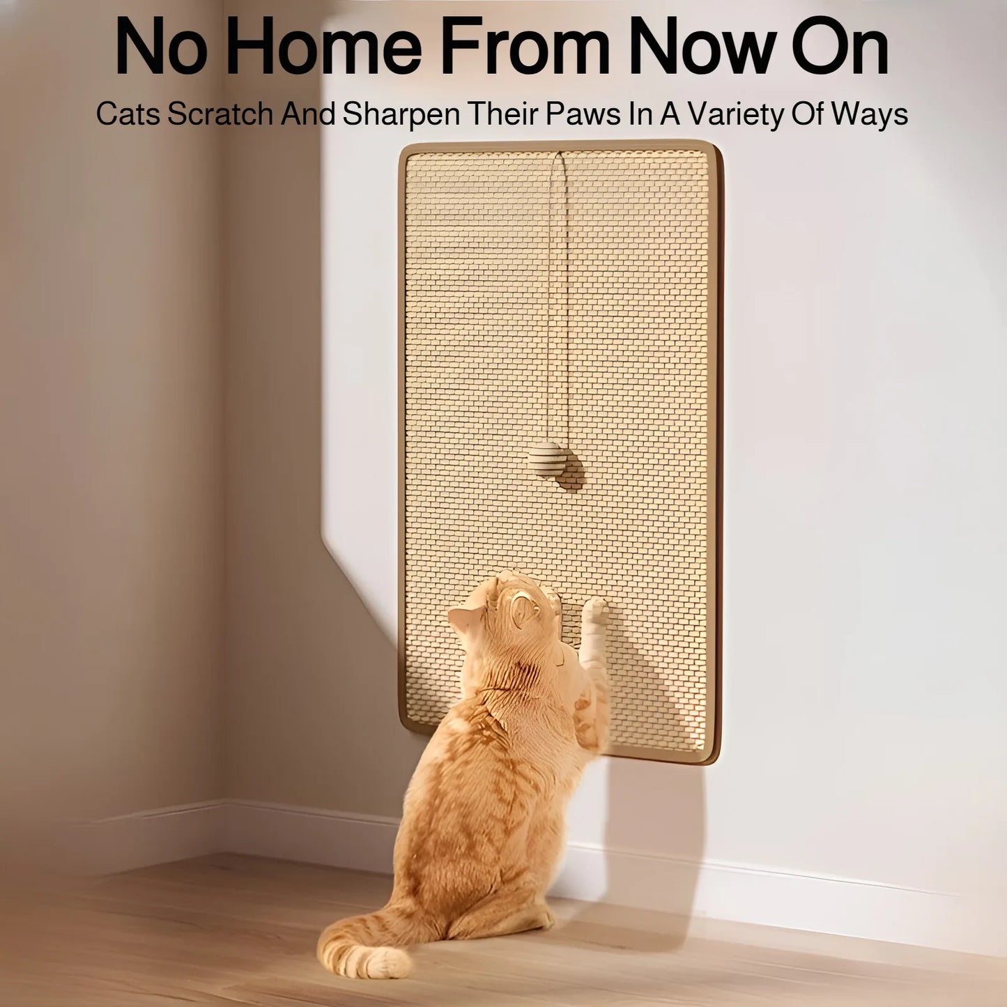 Alfombrilla rascadora para Gatos – Protector Antirrayaduras para Muebles, Sofás y Alfombras